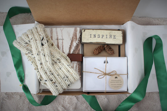 Winter 2021 subscription box, a stationery lover's box