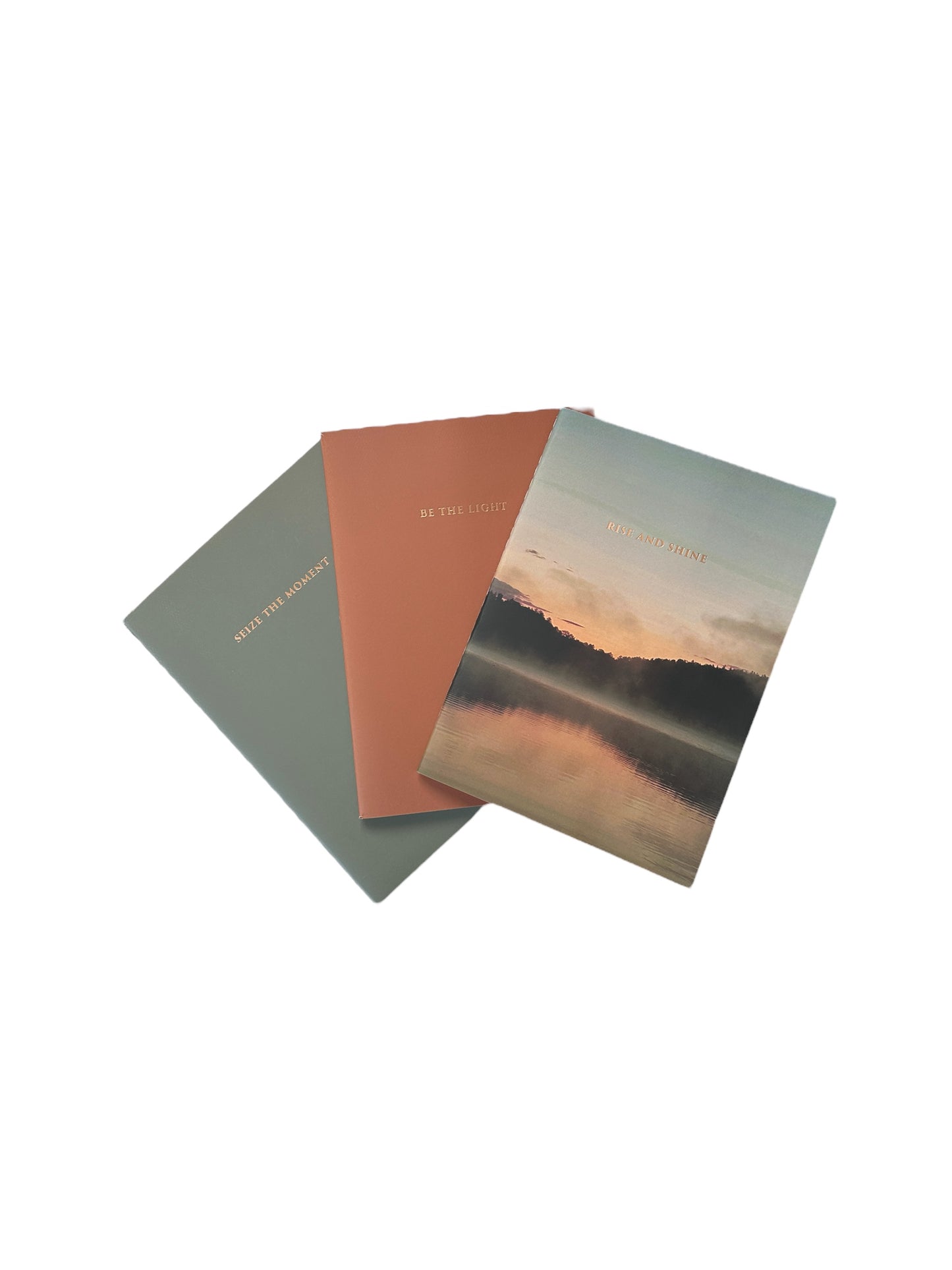 Set of 3 Small Notebooks - Rise and Shine