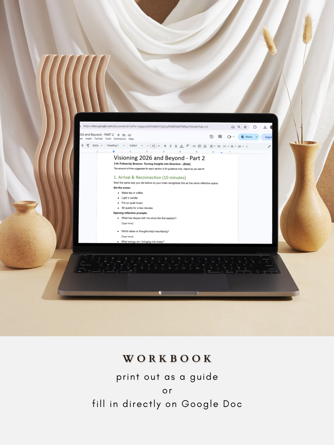Visioning 2026 and Beyond - Part 2 Digital Workbook