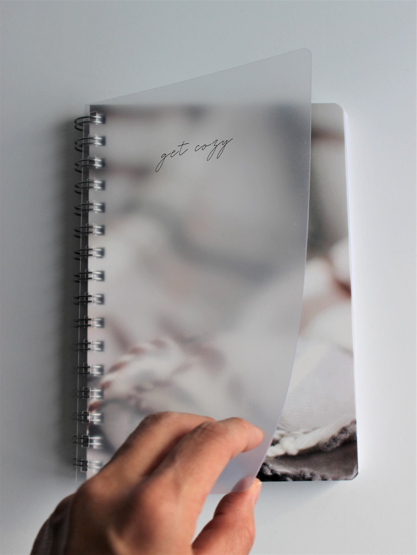 Small Spiral Notebook - Cozy at Home
