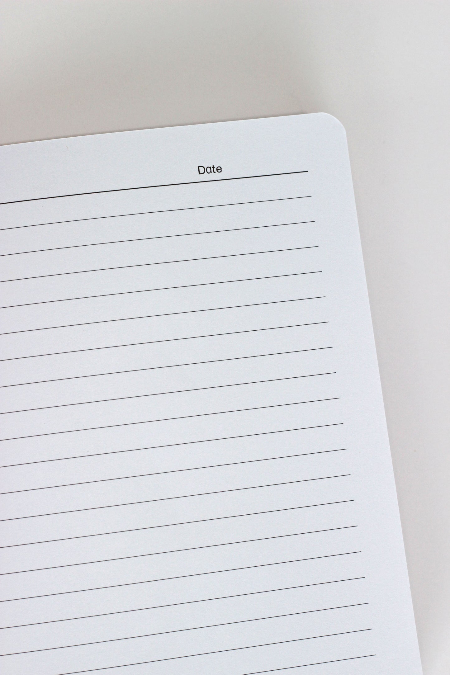 Linen Diary - Birch