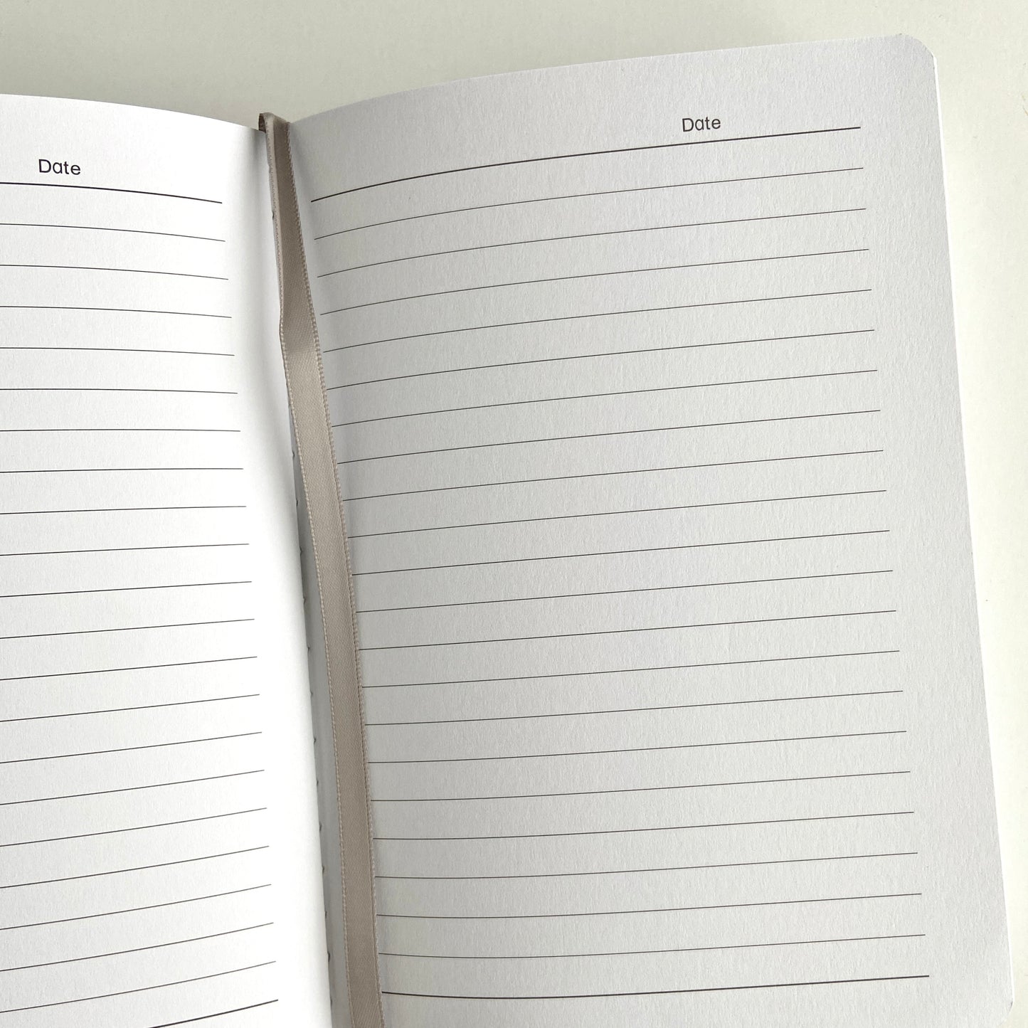Linen Diary - Grey