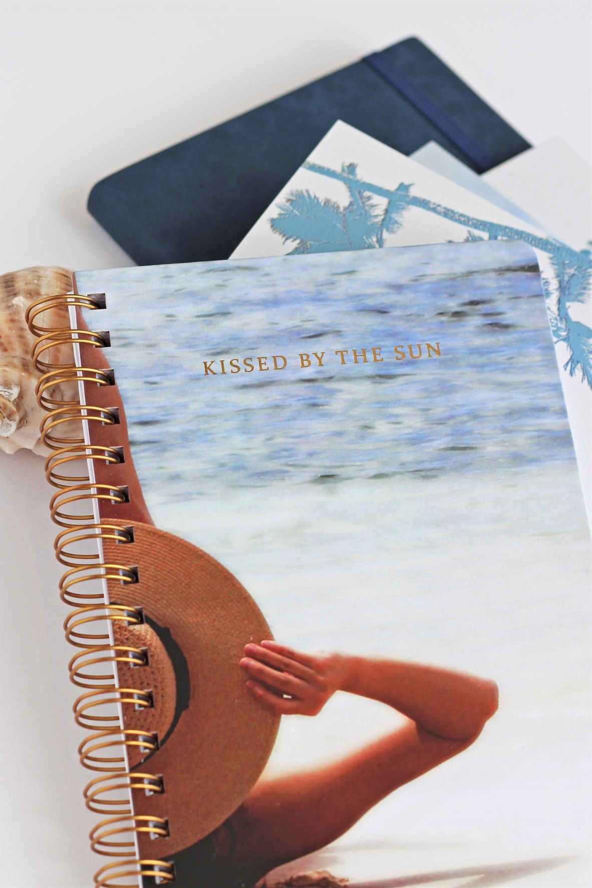 Small Spiral Notebook - Beach Blue