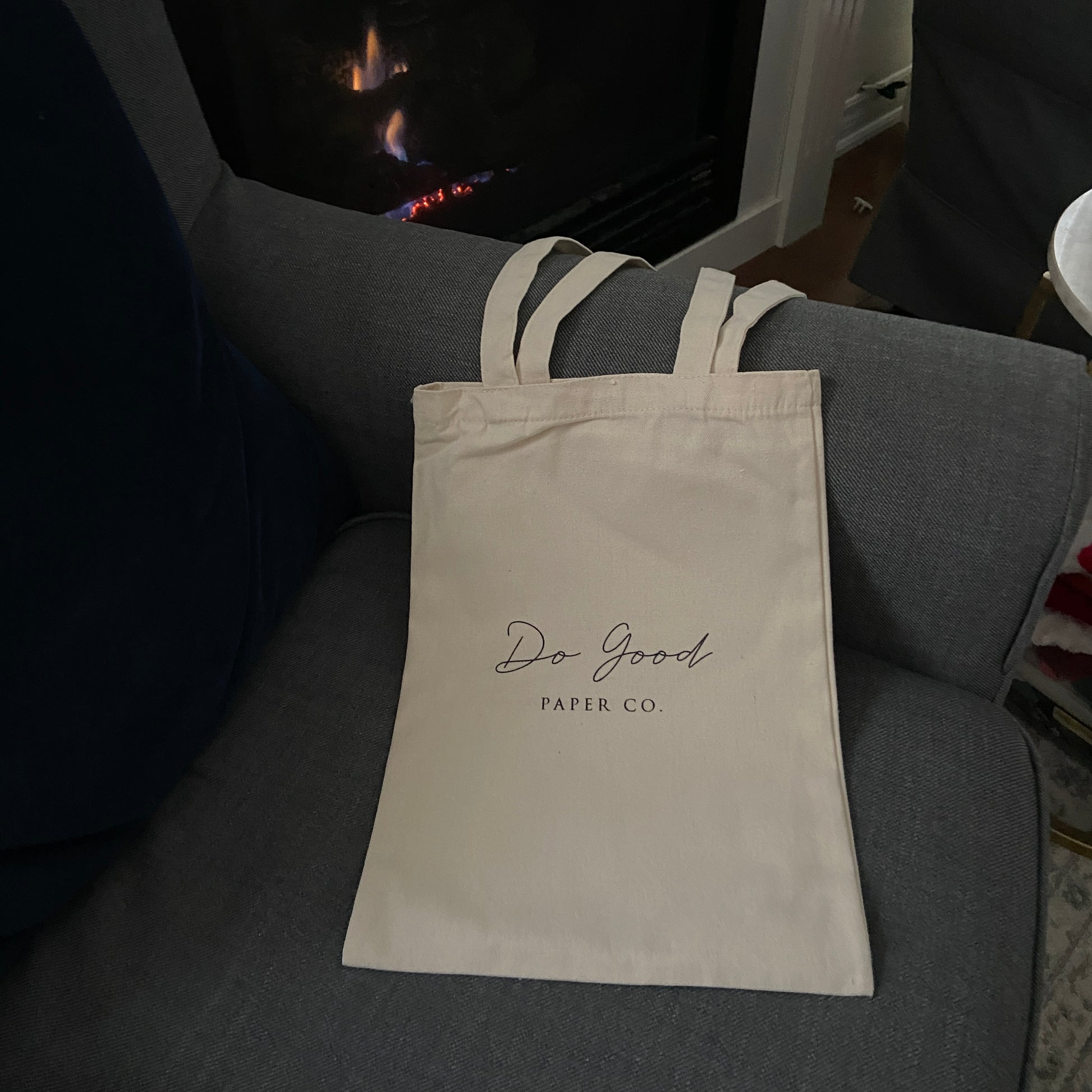 Do Good Paper Co. tote bag for books and journals