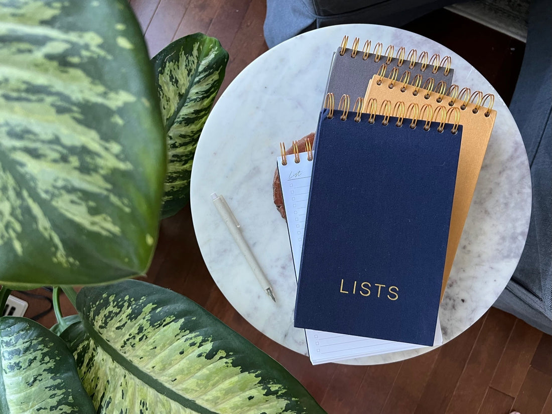 The motivation behind creating the LISTS Spiral Notepad