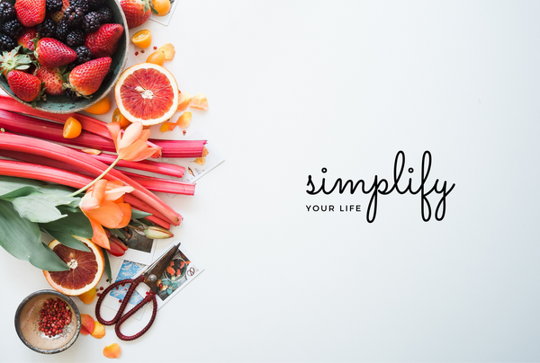 It's time to simplify for a happier life