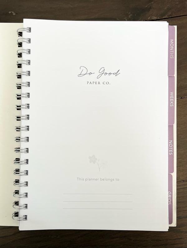2024 Planner Agenda