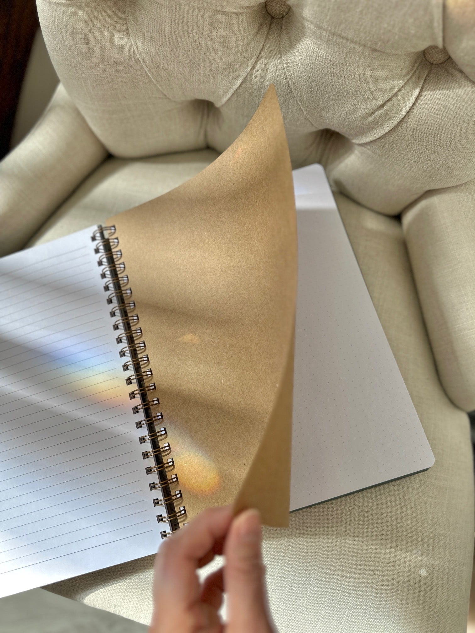 Notebook Embrace Rise and Shine notebook collection by Do Good Paper Co.