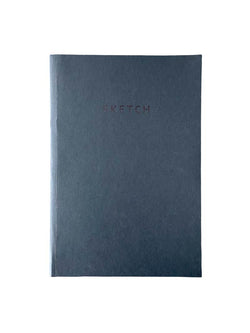 Sketch book, black minimalist cover