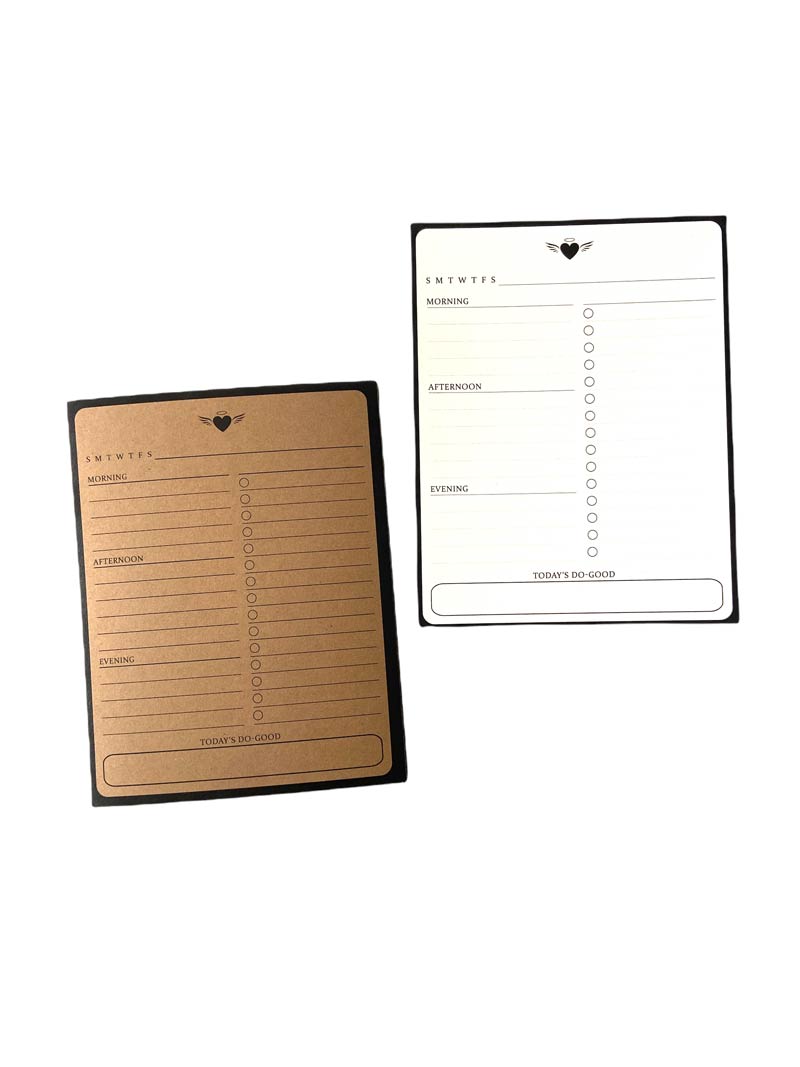 Do Good Daily Notepads, checklist