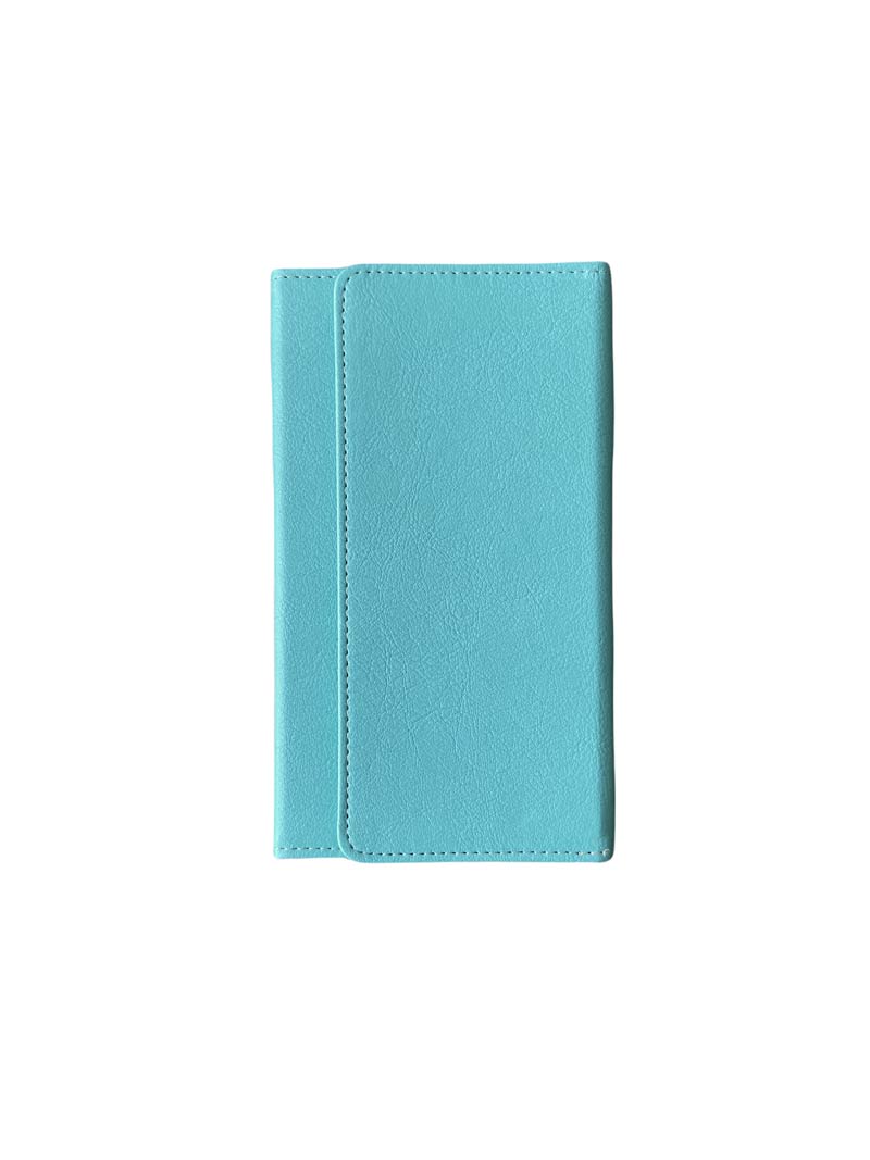 Do Good Paper Co. Personal Folio in mint, magnetic closure