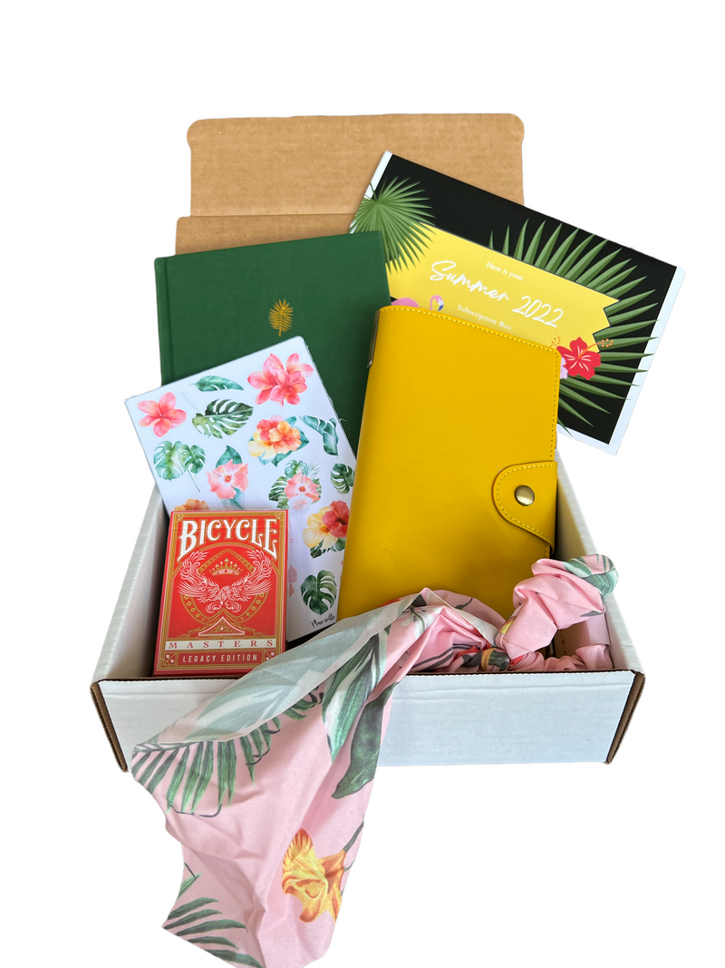 Summer 2022 edition subscription box by Do Good Paper Co. - Canadian stationery 